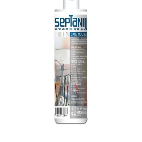 Désinfectant dégraissant de l’aspiration chirurgicale non moussant 500 ml
