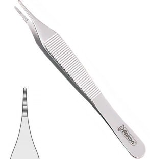 Forceps dissecting Adson serrated 120mm