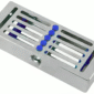 TWIST-LOCK Cassette tray with cover MINI, blue