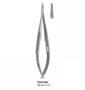 Needle holder Castroviejo cur. 140mm