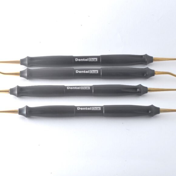 kit de 4 curettes pour sinus lift