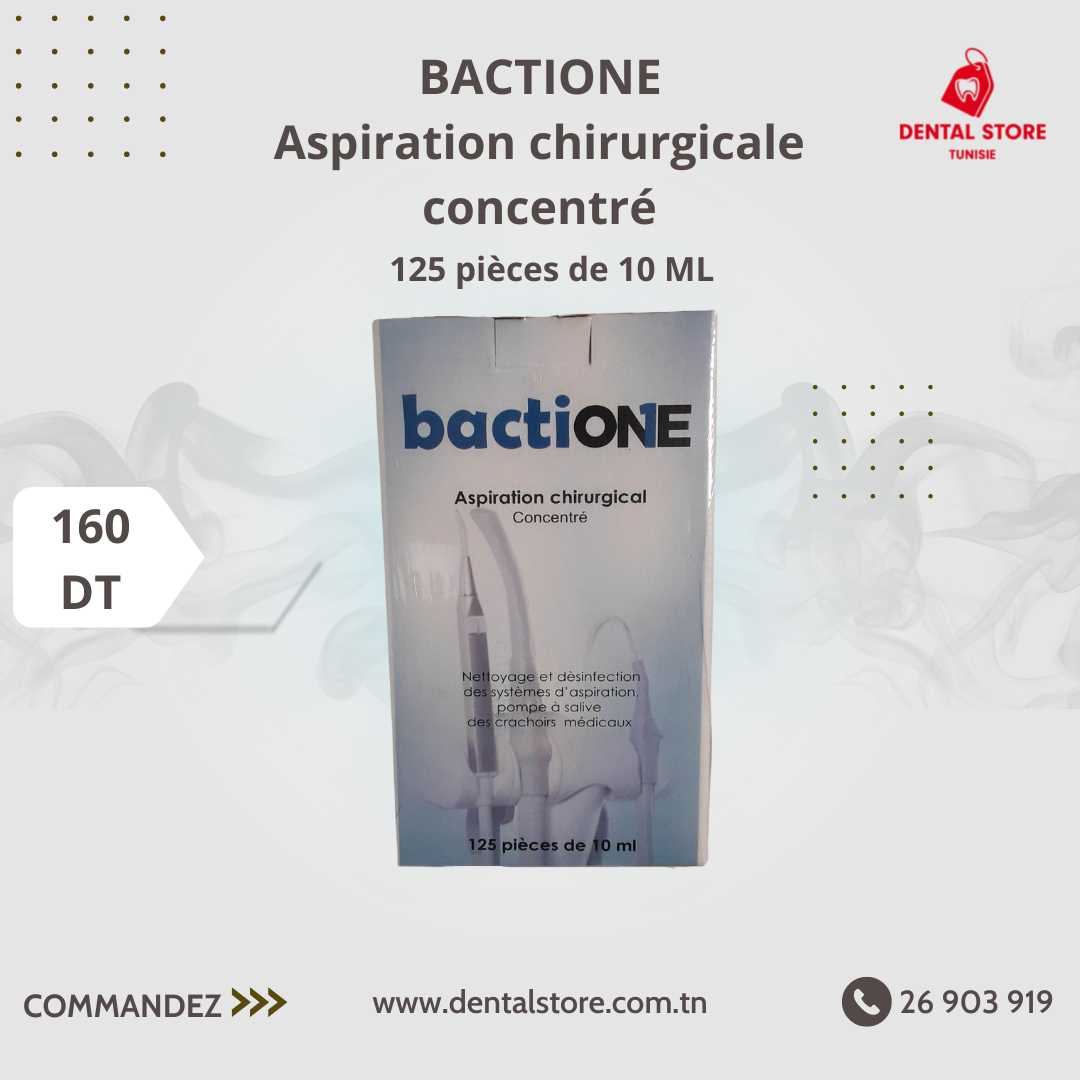 Aspiration chirurgicale concentré 125 piéces de 10 ML