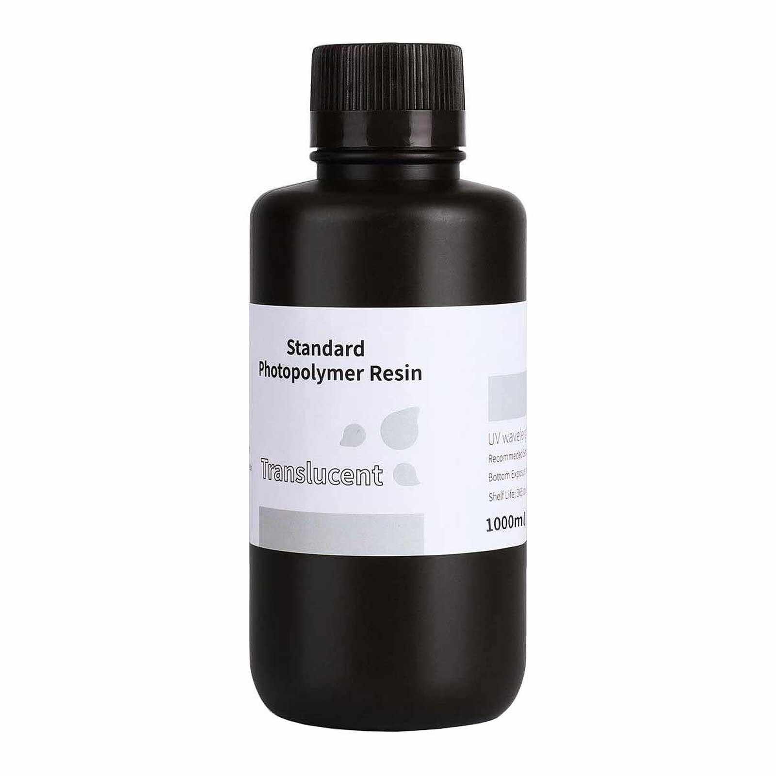Elegoo LCD Photopolymer Resin Standard (1000 g) – Translucent