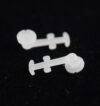 10 boutons ceramic avec multiples crochets